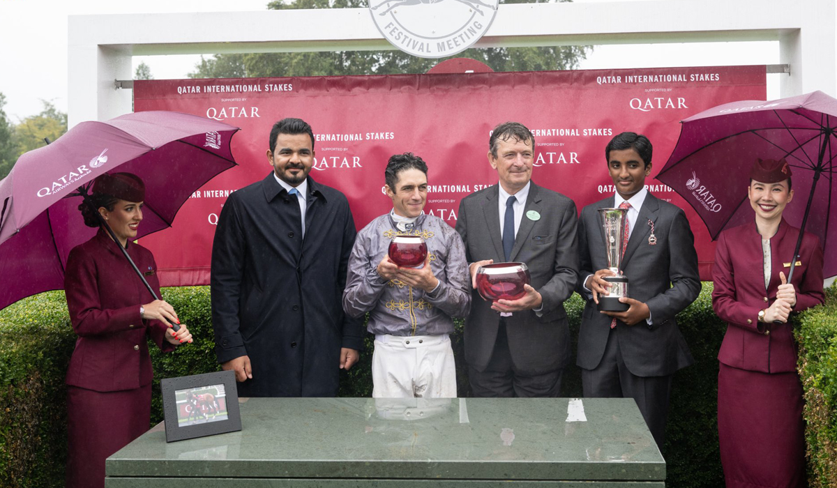 Sheikh Joaan Crowned Winners on Day 2 of Qatar Goodwood Festival